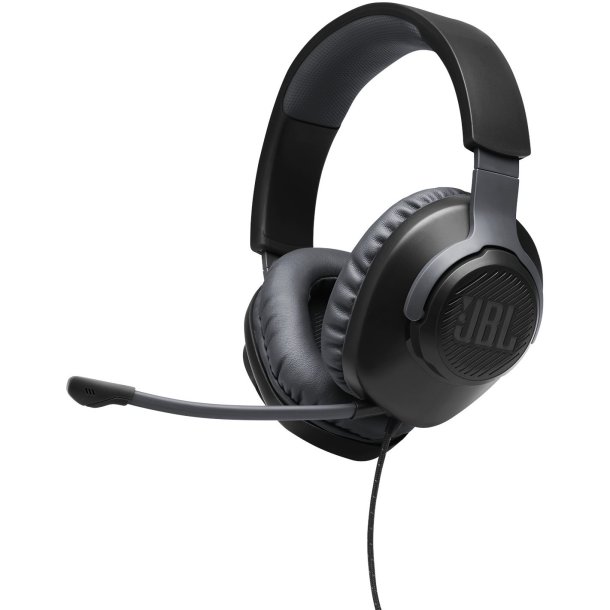 JBL Quantum 100, sort - Gaming headset