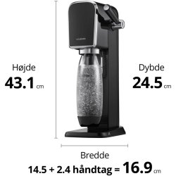 Sodastream ART sort - Kulsyremaskine
