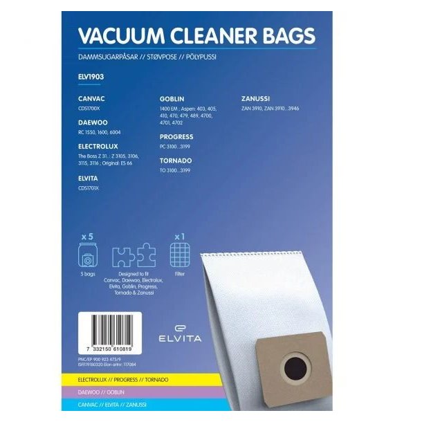 Elvita ELV1903 - Tilbeh�r st�vsugere