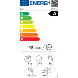 Elvita CTM6914V - Frontbetjent vaskemaskine