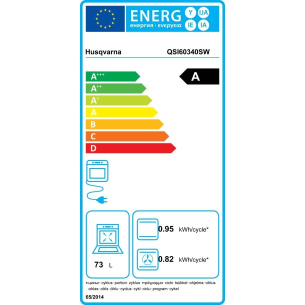 Husqvarna QSI60340SW - Induktionskomfur