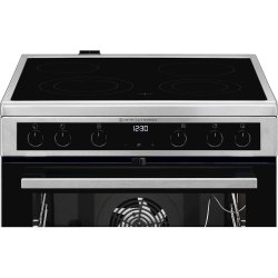 Husqvarna QSK65340SX - Glaskeramisk komfur 400V