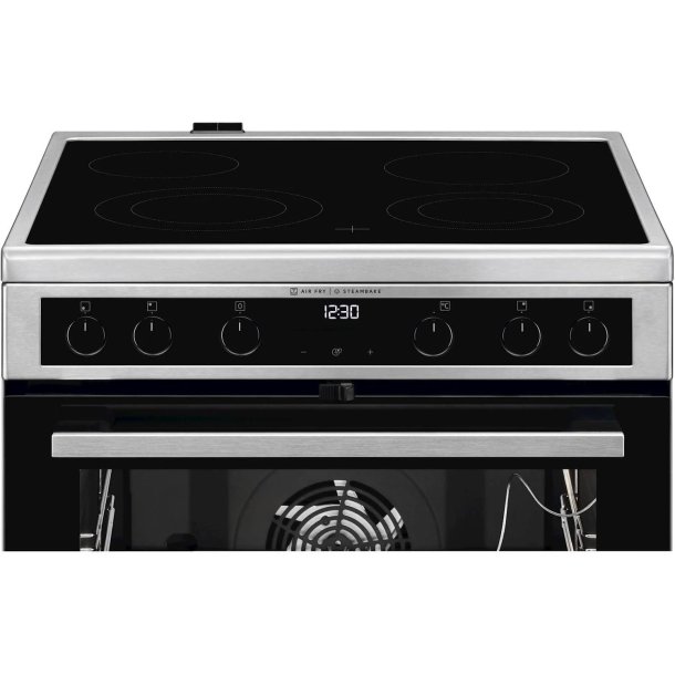 Husqvarna QSK65340SX - Glaskeramisk komfur 400V