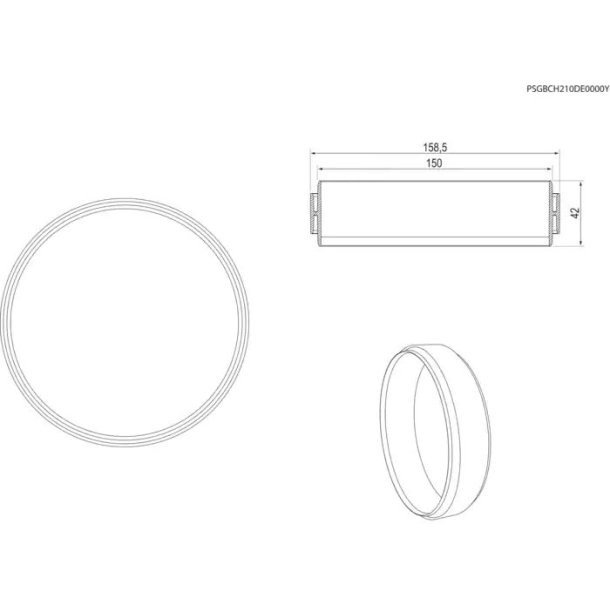 Electrolux M2CKCF08 - Rund hunforbindelse