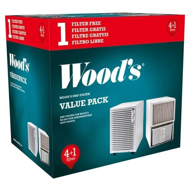 Wood's 8012804-5 SMF-FILTER 5-pak - Tilbeh�r