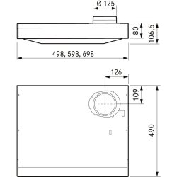 Franke Classic 1201A-10 60 cm - Underbygningsemhtte