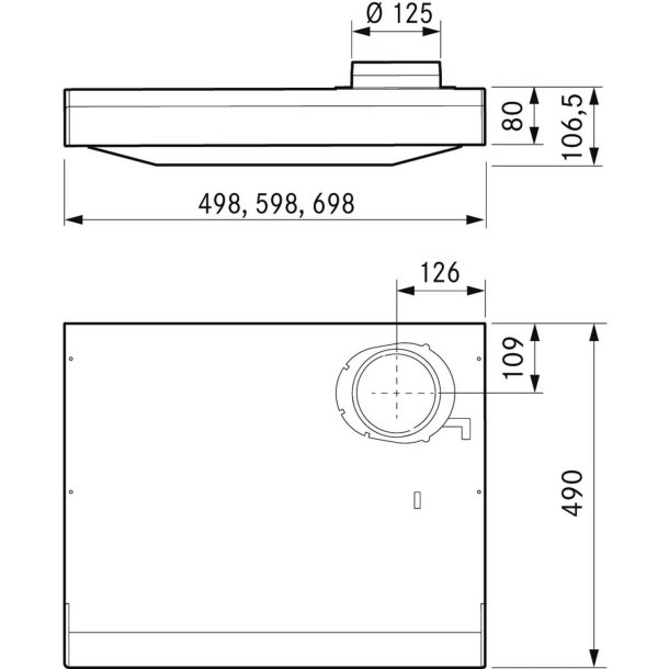 Franke Classic 1201A-10 60 cm - Underbygningsemhtte