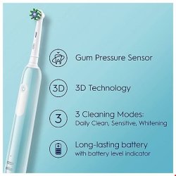 Oral-B Pro Series 1 Duo sort og bl� - El-tandb�rste