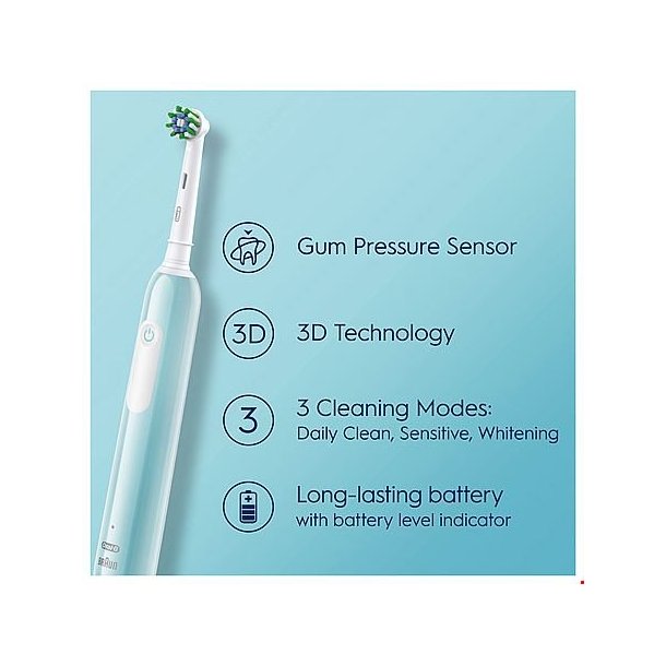 Oral-B Pro Series 1 Duo sort og bl� - El-tandb�rste