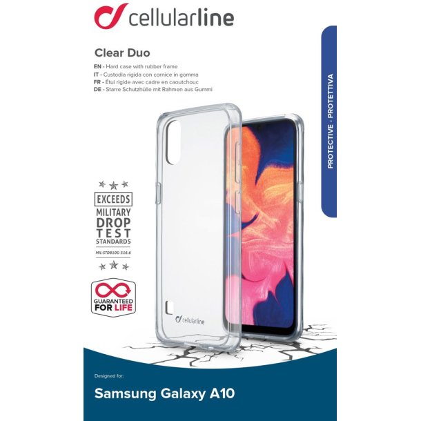 Cellularline Backcover, Samsung Galaxy A10 - Cover