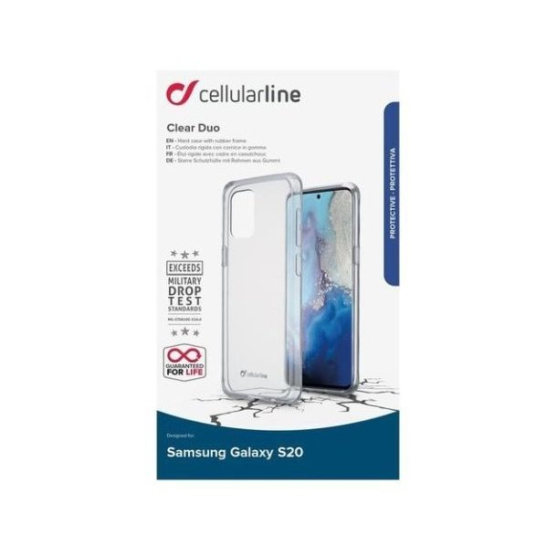 Cellularline Backcover, Samsung Galaxy S20 - Cover