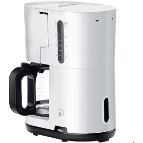 Braun KF1100WH - Kaffemaskine