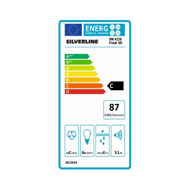 Silverline SM 4228-90 SR INT Polat, 90 cm - Loftsintegreret 