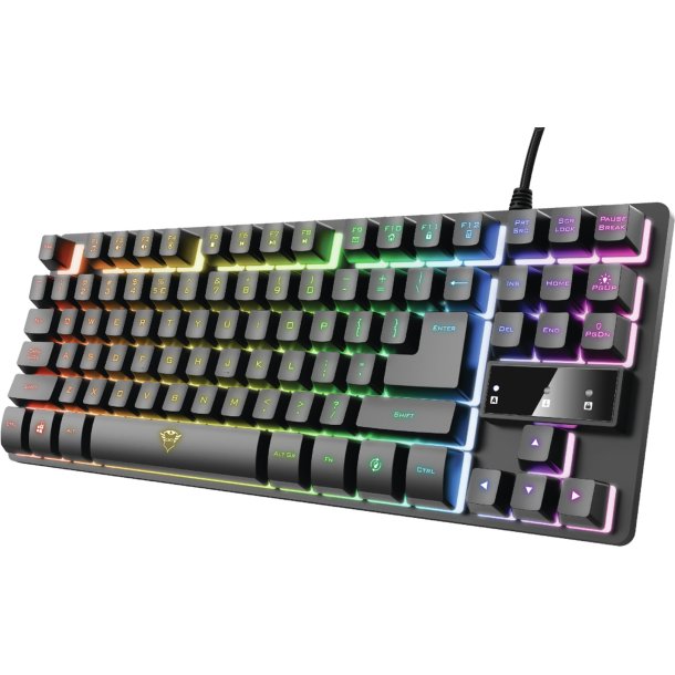 TRUST GXT833 THADO TKL KEYBOARD Nordic - Gaming keyboard