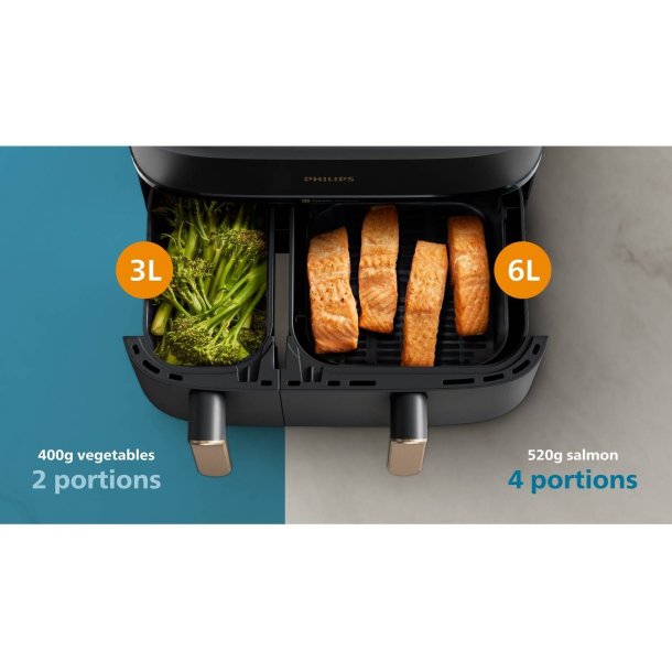 Philips NA352/00 dual basket - Airfryer