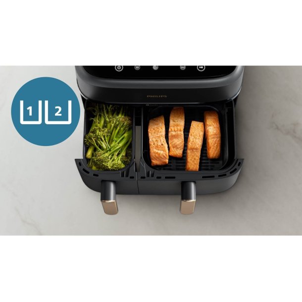 Philips NA352/00 dual basket - Airfryer