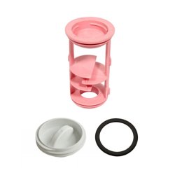 Trevlefilter til vaskemaskine Electrolux Aeg og Zanussi - Lyserdt