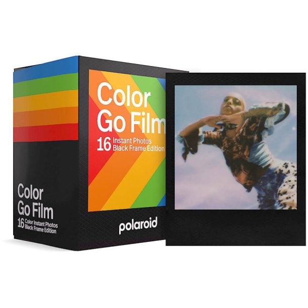 Polaroid Farvefilm Go Sort Ramme 2-pak