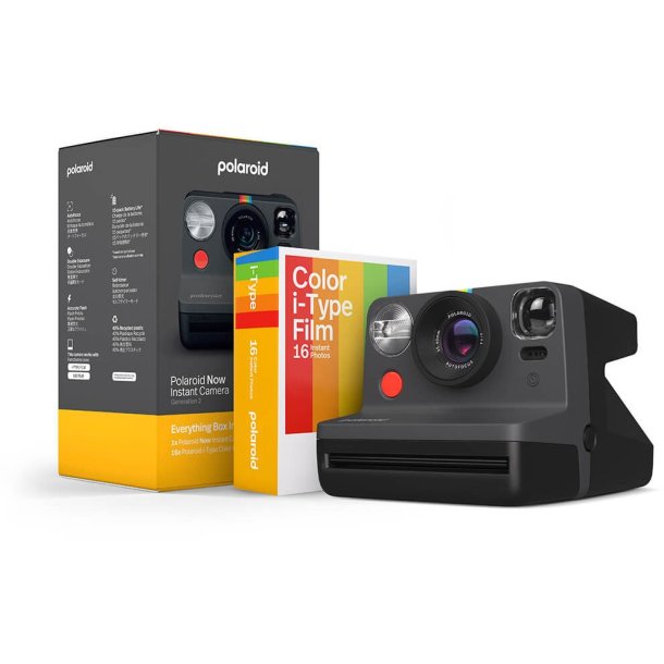 Polaroid Kamera Now Gen. 2 Everything Box,  sort - Instantka