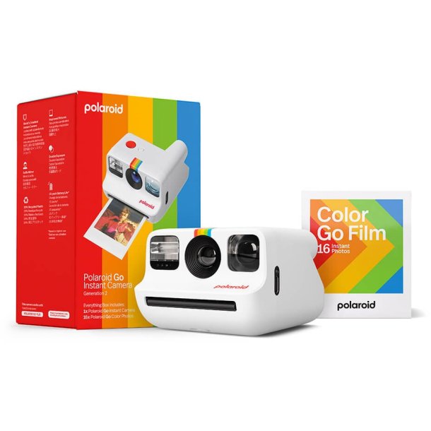 Polaroid Kamera Go Gen. 2 Everything Box, hvid - Instantkame
