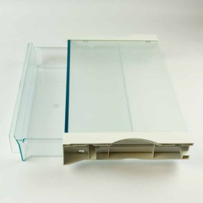 Komplet skuffe med glashylde og skinner Variosafe Liebherr