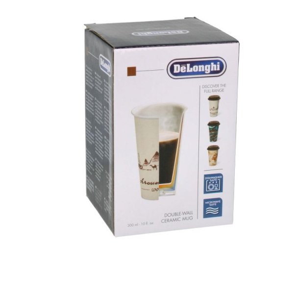 Delonghi dobbeltvgget keramisk termokrus 300 ml