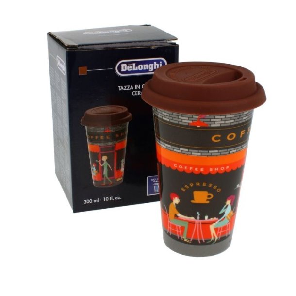  Delonghi dobbeltvgget keramisk termokrus 300 ml