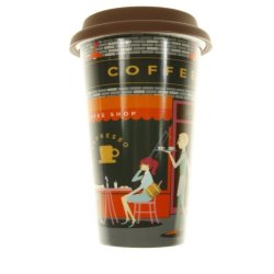  Delonghi dobbeltvgget keramisk termokrus 300 ml