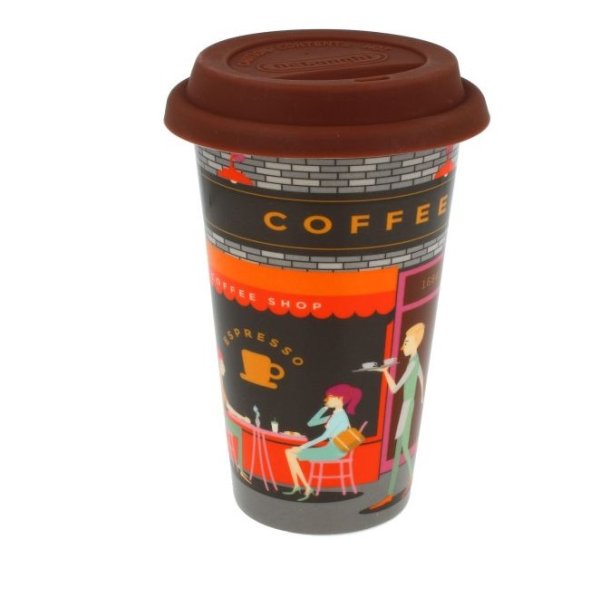  Delonghi dobbeltvgget keramisk termokrus 300 ml