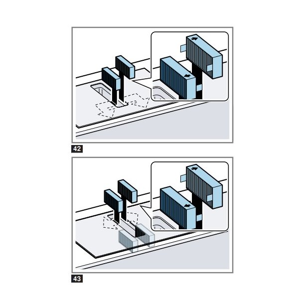 Kulfilter til Bosch Siemens Gaggenau kogeplade med emhtte