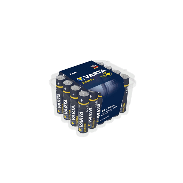Alkaline LR6 AAA batterier 24 stk