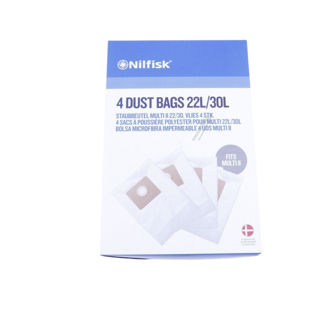 Nilfisk stvsugerposer til Nilfisk Multi 22L/30L 4 stk