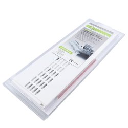 Brnesikring til  indbygnings kogeplader, hvid