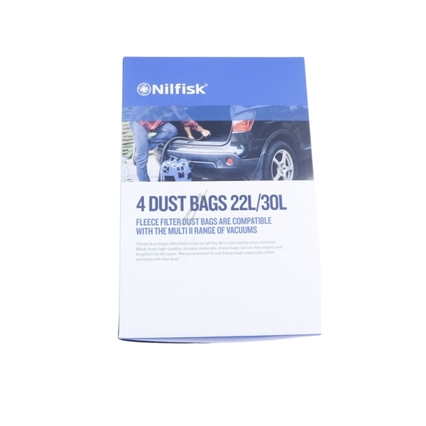 Nilfisk stvsugerposer til Nilfisk Multi 22L/30L 4 stk