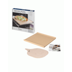 Pizzasten med pizzaspade og kogebog