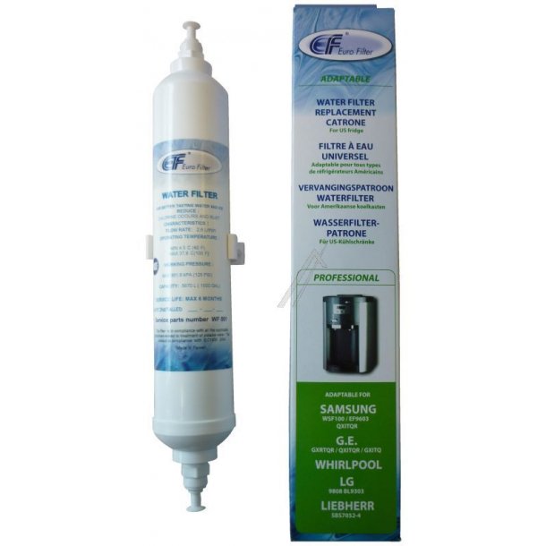 Vandfilter til amerikanerskab universal