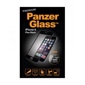 PanzerGlass skrmbeskyttelse - Premium Apple iPhone6/6S Plus Sort