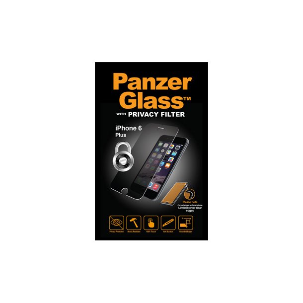 PanzerGlass skærmbeskyttelse - Apple iPhone6/6S Plus Privacy