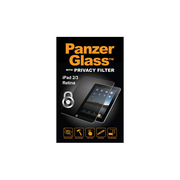 PanzerGlass skærmbeskyttelse - Apple iPad 2/3/4 plus Retina Privacy