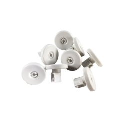 Kurvehjul der passer til Aeg Electrolux opvaskemaskine 8 stk nederst