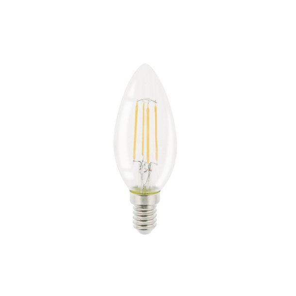 LED Retro Glødepære E14 Dæmpbar Stearinlys 4 W 