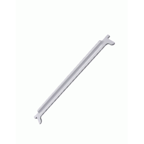 Bagkantsliste til glashylde til Vestfrost kleskab