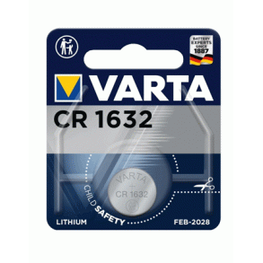 Varta CR1632 knapcelle batteri LITHIUM 3V-135MAH
