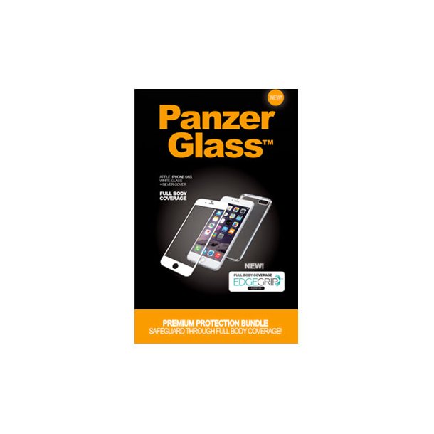 PanzerGlass skrmbeskyttelse - Premium Apple iPhone6/6S Hvid Full Body