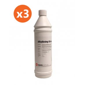 Afkalkning til vaskemaskiner 3 stk